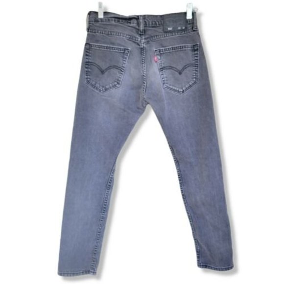 Levi's 514 Men's Size 29X30 Gray wash Skinny 5 Pocket Denim Jeans slightly - Picture 8 of 8
